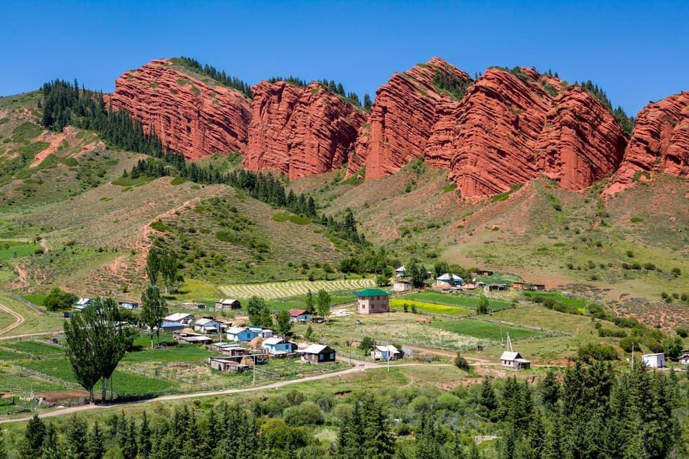 Jety-Oguz Valley